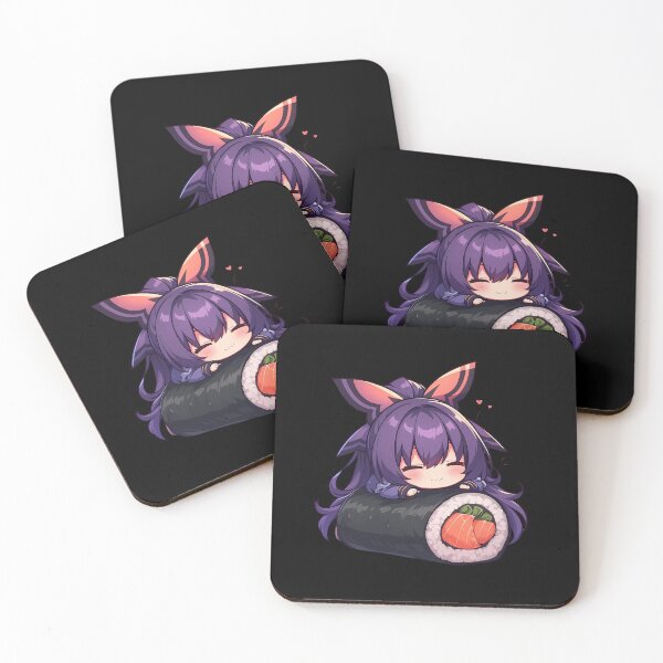 Item preview, Tohka Yatogami Date A Live Anime Girl Kawaii Chibi Sushi Roll designed and sold by CarlosBender.