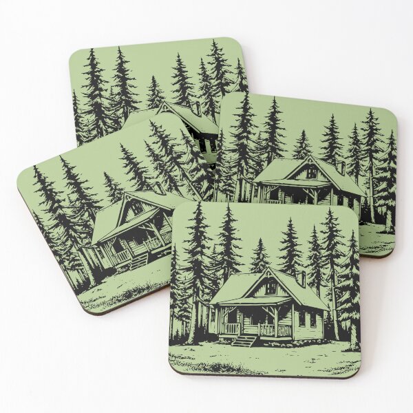 Item preview, Little Cabin in the Woods designed and sold by RedBubble Dawson.