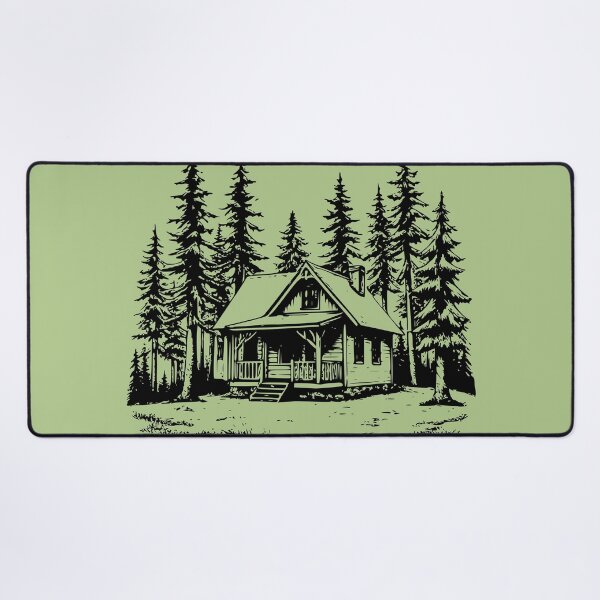 Item preview, Little Cabin in the Woods designed and sold by RedBubble Dawson.