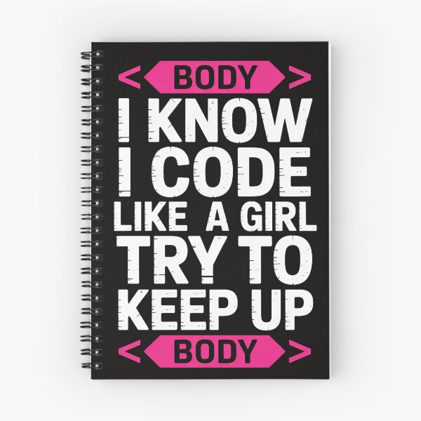 Item preview, Computer Programming Gift I Know I Code Like A Girl Try Keep designed and sold by margaridroso.