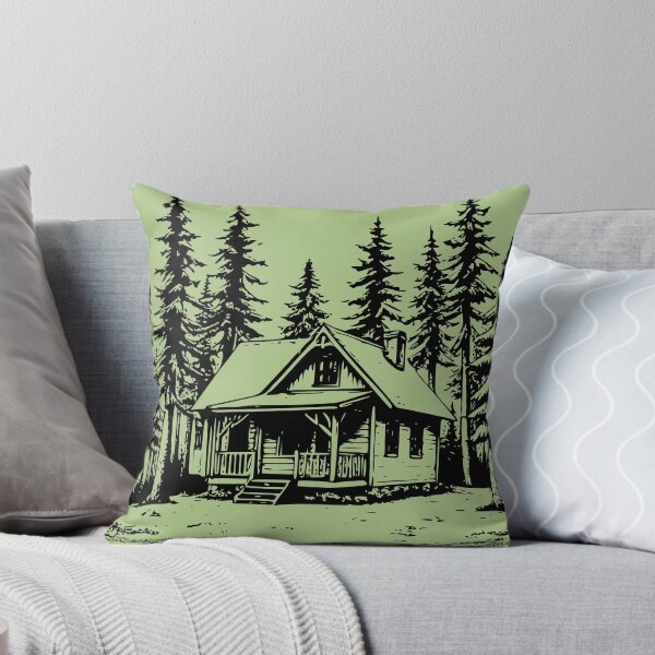 Item preview, Little Cabin in the Woods designed and sold by RedBubble Dawson.