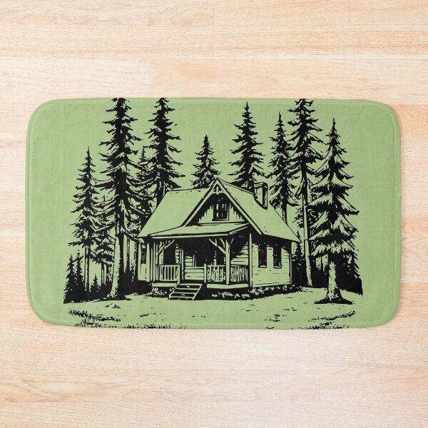 Item preview, Little Cabin in the Woods designed and sold by RedBubble Dawson.