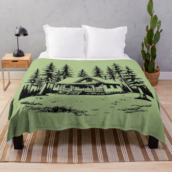 Item preview, Little Cabin in the Woods designed and sold by RedBubble Dawson.