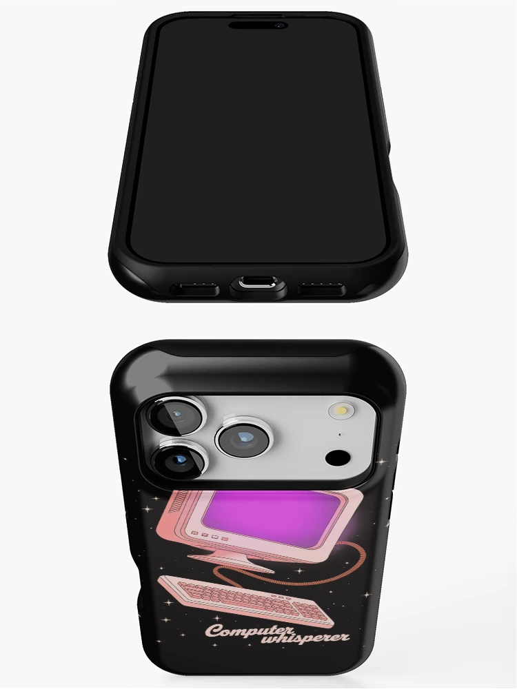 Thumbnail 3 of 4, iPhone Case, Computer Whisperer Coding Programming Programmer Coder designed and sold by margaridroso.