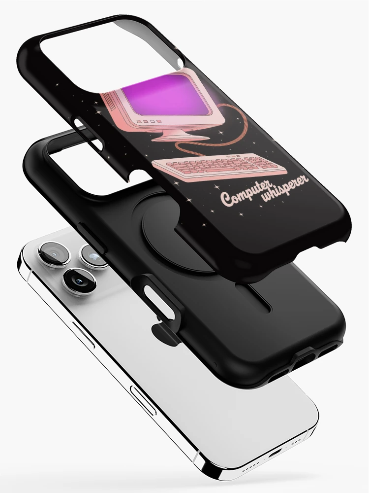 Thumbnail 2 of 4, iPhone Case, Computer Whisperer Coding Programming Programmer Coder designed and sold by margaridroso.