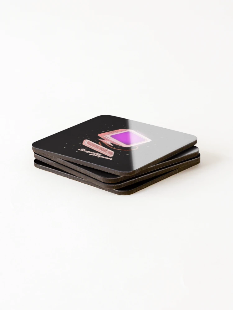 Thumbnail 4 of 5, Coasters (Set of 4), Computer Whisperer Coding Programming Programmer Coder designed and sold by margaridroso.