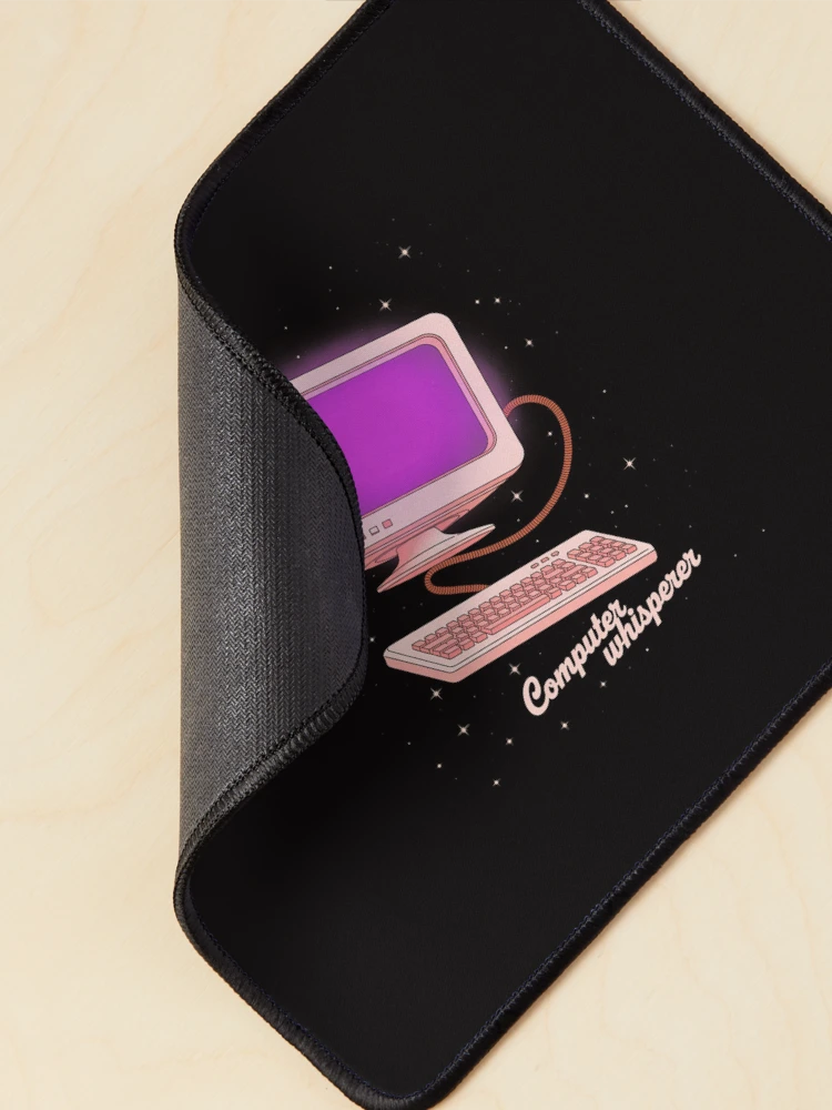 Thumbnail 2 of 5, Mouse Pad, Computer Whisperer Coding Programming Programmer Coder designed and sold by margaridroso.