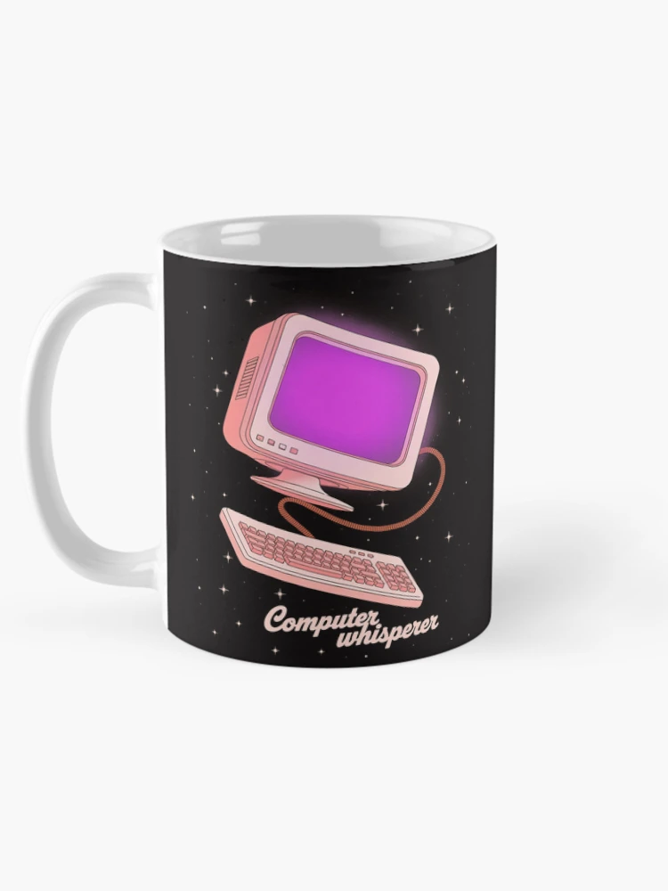 Thumbnail 5 of 6, Coffee Mug, Computer Whisperer Coding Programming Programmer Coder designed and sold by margaridroso.
