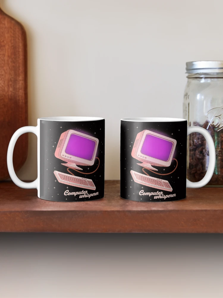 Thumbnail 2 of 6, Coffee Mug, Computer Whisperer Coding Programming Programmer Coder designed and sold by margaridroso.
