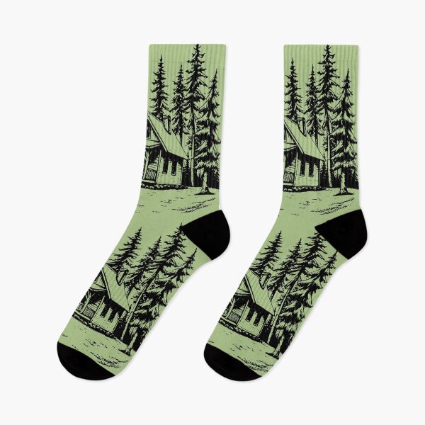Item preview, Little Cabin in the Woods designed and sold by RedBubble Dawson.