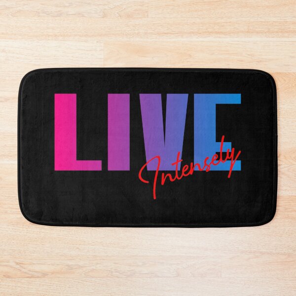 Item preview, Live Intensely Typography Art designed and sold by NNAANN.