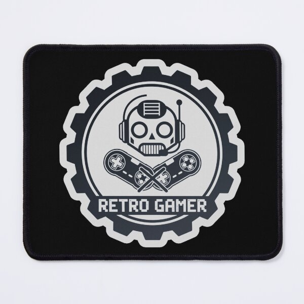 Item preview, Retro Gamer Robot Skull Gear designed and sold by MRMDesign90.