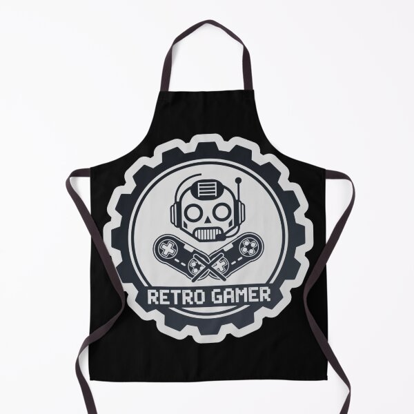 Item preview, Retro Gamer Robot Skull Gear designed and sold by MRMDesign90.