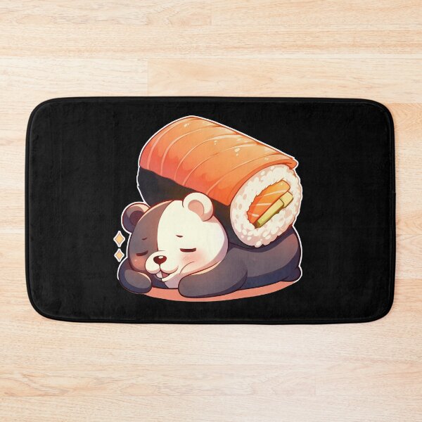 Item preview, Monokuma Danganronpa Chibi Kawaii Sushi Anime designed and sold by CarlosBender.
