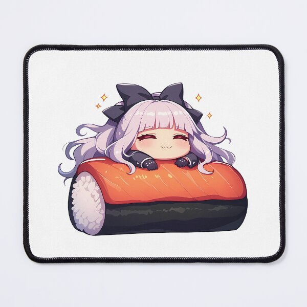 Item preview, Kyoko Kirigiri Danganronpa Chibi Kawaii Sushi Anime Girl designed and sold by CarlosBender.