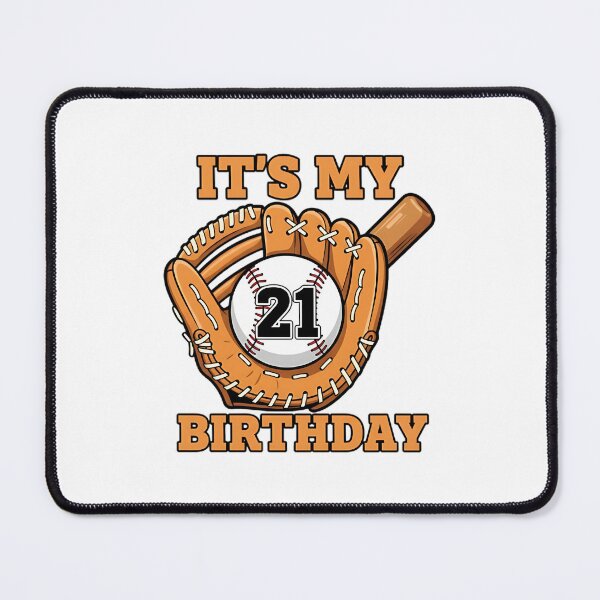Item preview, It's My 21st Birthday Funny Baseball designed and sold by Thetund.
