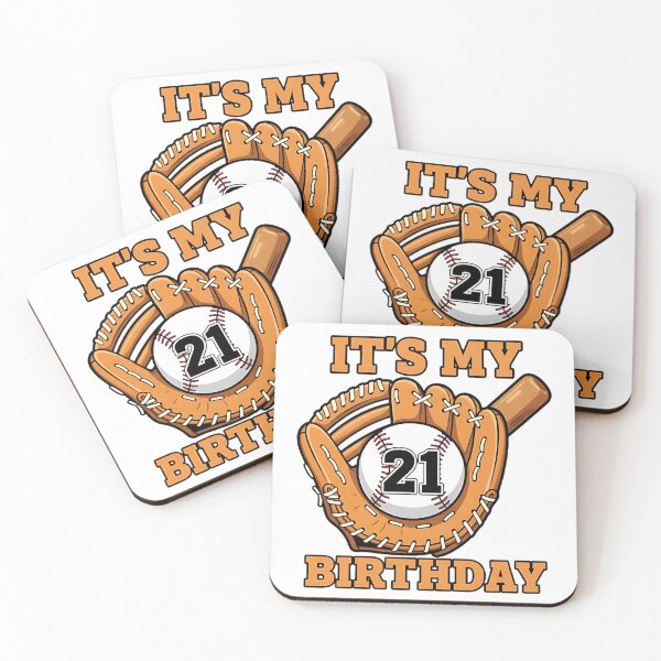 Item preview, It's My 21st Birthday Funny Baseball designed and sold by Thetund.