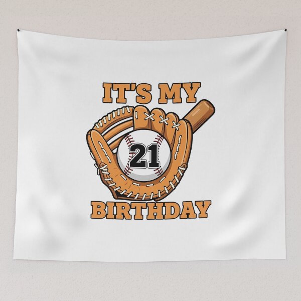 Item preview, It's My 21st Birthday Funny Baseball designed and sold by Thetund.