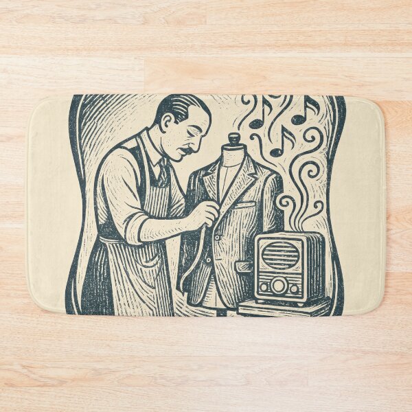 Item preview, Tailor Tunes In While Time Sews designed and sold by EdvvinStudios.