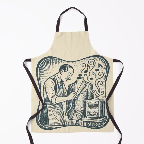 Item preview, Tailor Tunes In While Time Sews designed and sold by EdvvinStudios.