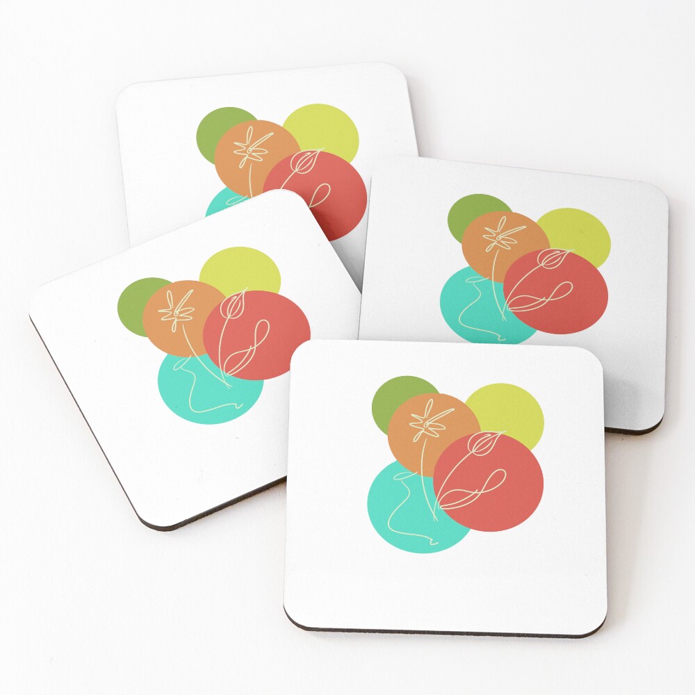 Item preview, Coasters (Set of 4) designed and sold by Yooashop.