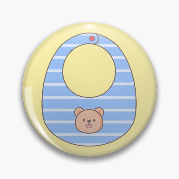 Item preview, Baby Shower Bliss cute brown teddy bear boy bib designed and sold by nuchz.
