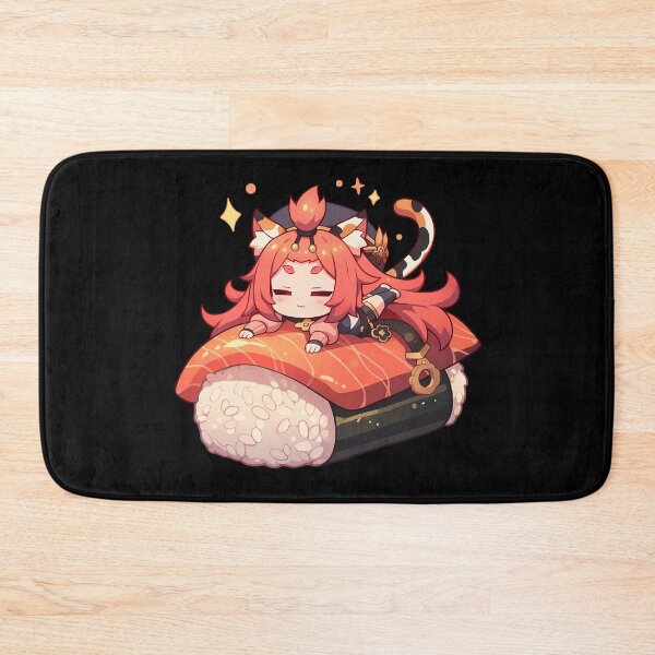 Item preview, Game Diona Genshin Impact Kawaii Chibi Sushi Cute Cat Girl Anime designed and sold by CarlosBender.