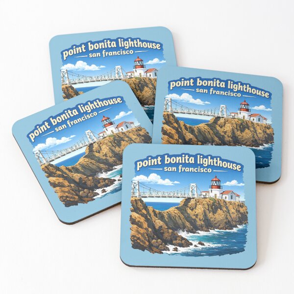 Item preview, Point Bonita Lighthouse, San Francisco designed and sold by Myra365Art.