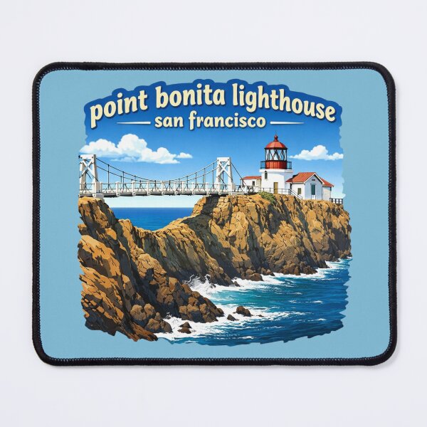 Item preview, Point Bonita Lighthouse, San Francisco designed and sold by Myra365Art.