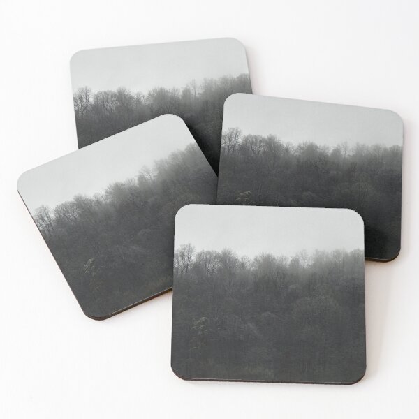 Item preview, Light Snow Forest at Cloudy Ridge designed and sold by gistinker.