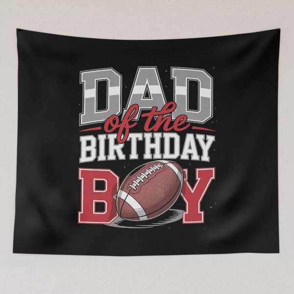 Item preview, Dad Football birthday Boy Family Baller b-day Party T-Shirt designed and sold by SIGORDESIGN.