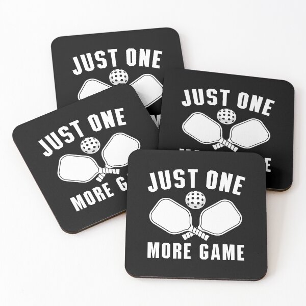 Item preview, Just One More Game - Pickleball Player Pickleballers designed and sold by vasserideiri.