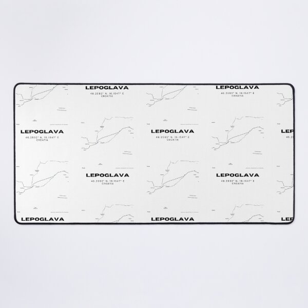 Item preview, Lepoglava Croatia Coordinates Map | Minimalist City Wall Art Print designed and sold by RM-Journey.