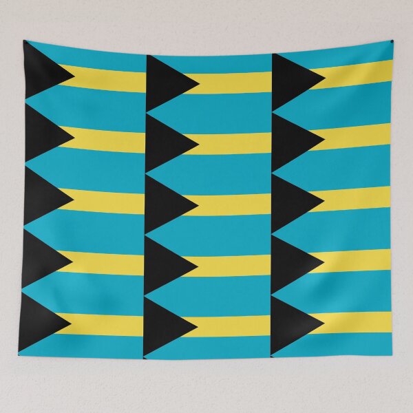 Item preview, The Bahamas Flag Design designed and sold by AlaskaExtreme.