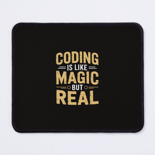 Item preview, Coding Is Like Magic But Real Computer Programming Coder designed and sold by margaridroso.