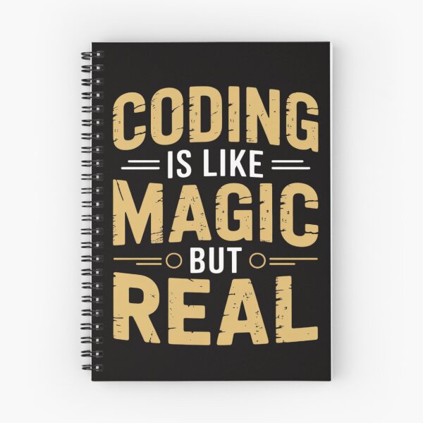 Item preview, Coding Is Like Magic But Real Computer Programming Coder designed and sold by margaridroso.