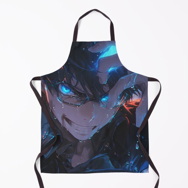 Item preview, Yukio Okumura Blue Exorcist Anime Blue Energy Night Resolve Aura designed and sold by CarlosBender.