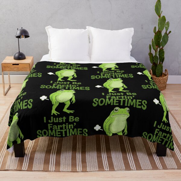 Item preview, Sometimes I Just Be Fartin Frog Lover Meme designed and sold by jakaun.