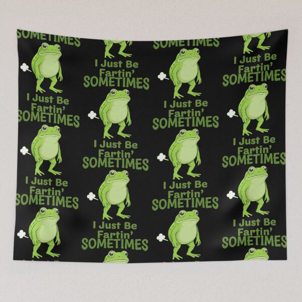 Item preview, Sometimes I Just Be Fartin Frog Lover Meme designed and sold by jakaun.