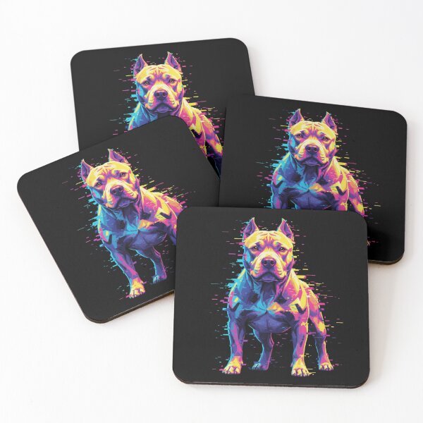 Item preview, Cyberpunk Pitbull Glitch designed and sold by bsbd-action.