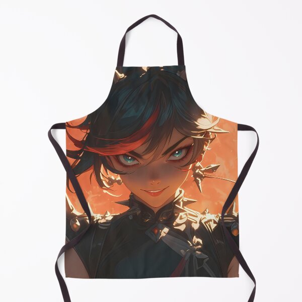 Item preview, Xinyan Genshin Impact Game Anime Girl Waifu Rock Punk Fire Fiery Stage designed and sold by CarlosBender.