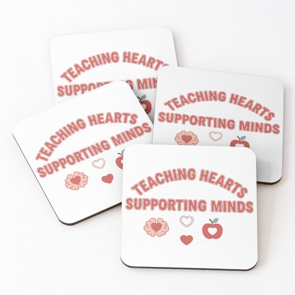 Item preview, Teaching Hearts Supporting Minds – School Psychologist Valentine T-Shirt designed and sold by Muzgle.