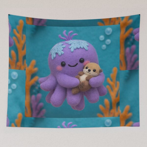 Item preview, Cora the Cuddlefish of CuddleFish Cove designed and sold by CuddleFish Creations.