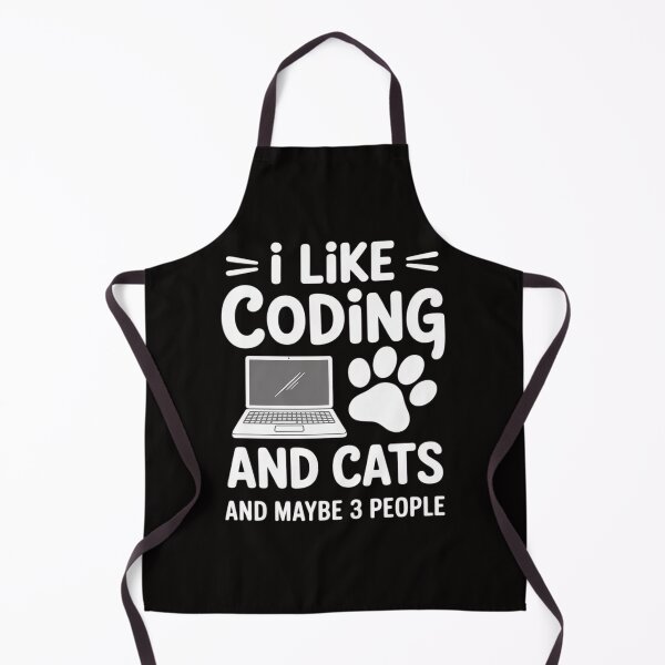 Item preview, Coding and Cats - Programming Computer Binary Coder designed and sold by banbopbii.