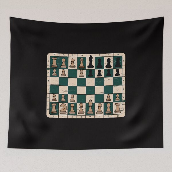 Item preview, Chess Game Board Pieces Checkmate Chessboard designed and sold by banbopbii.