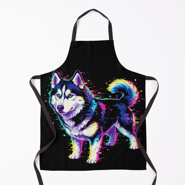 Item preview, Siberian Husky Glitch Pulse designed and sold by bsbd-action.