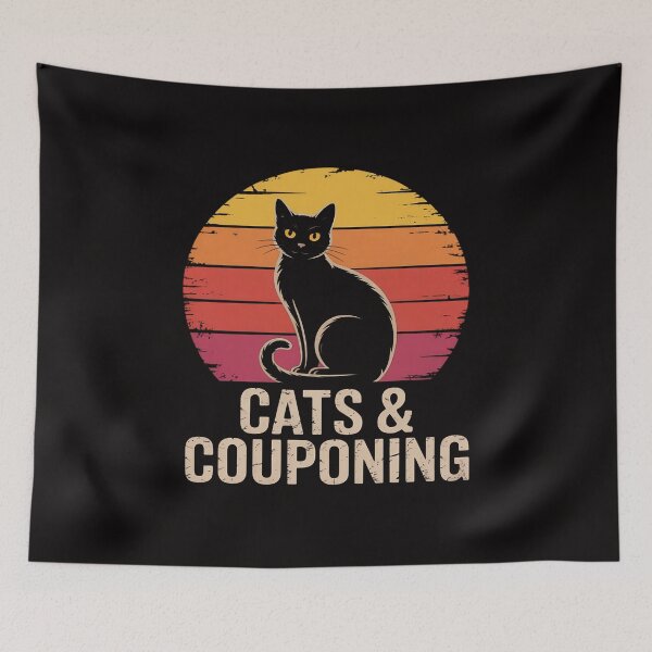 Item preview, Cats and Couponing Men's or Women's Cat and Coupons designed and sold by banbopbii.