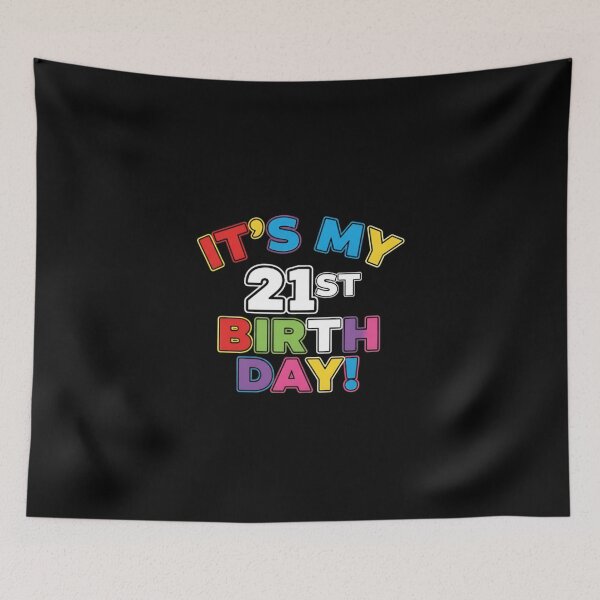 Item preview, Happy 21st Birthday Celebration designed and sold by Thetund.