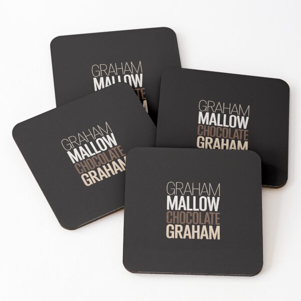 Item preview, Camping Smores Graham Cracker Marshmallow Chocolate designed and sold by banbopbii.