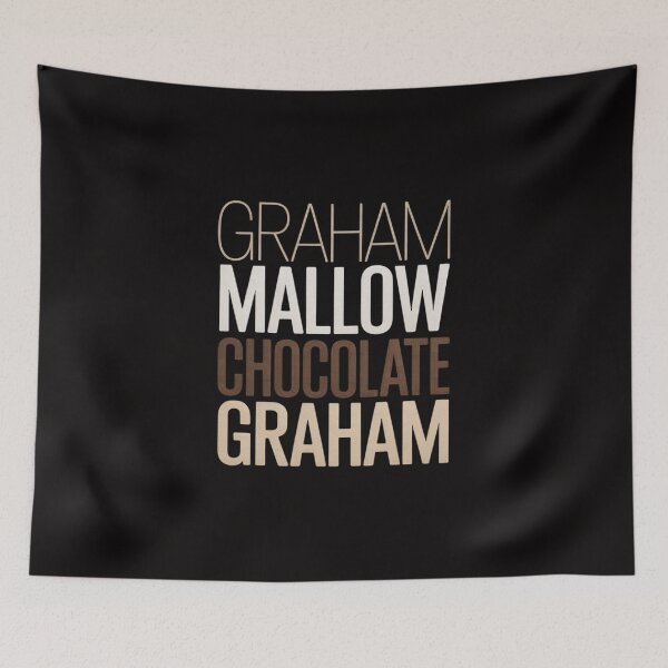 Item preview, Camping Smores Graham Cracker Marshmallow Chocolate designed and sold by banbopbii.